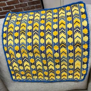 New! Handwoven artisan pillowcase